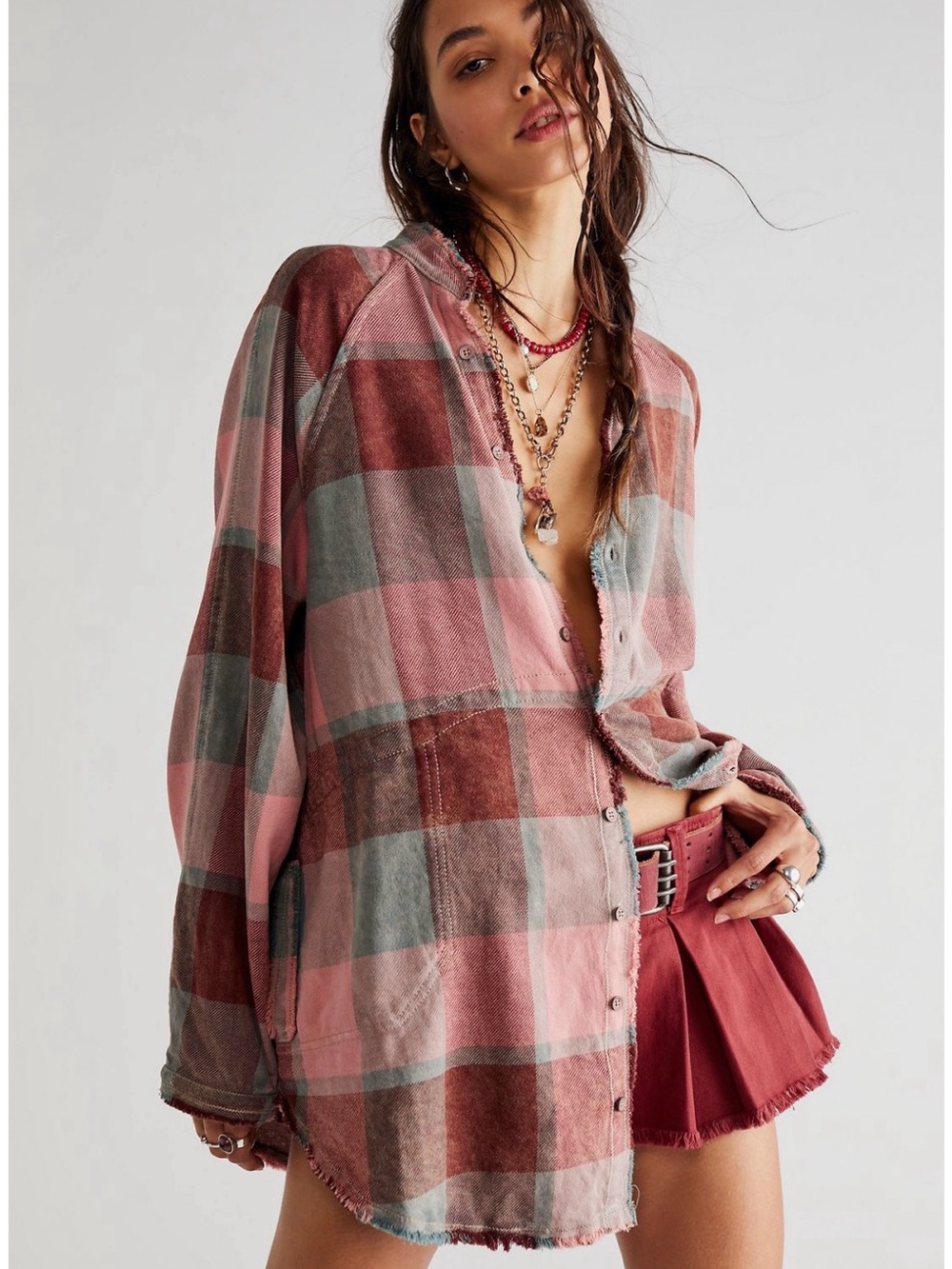 We The Free Summer Daydream
Plaid Buttondown